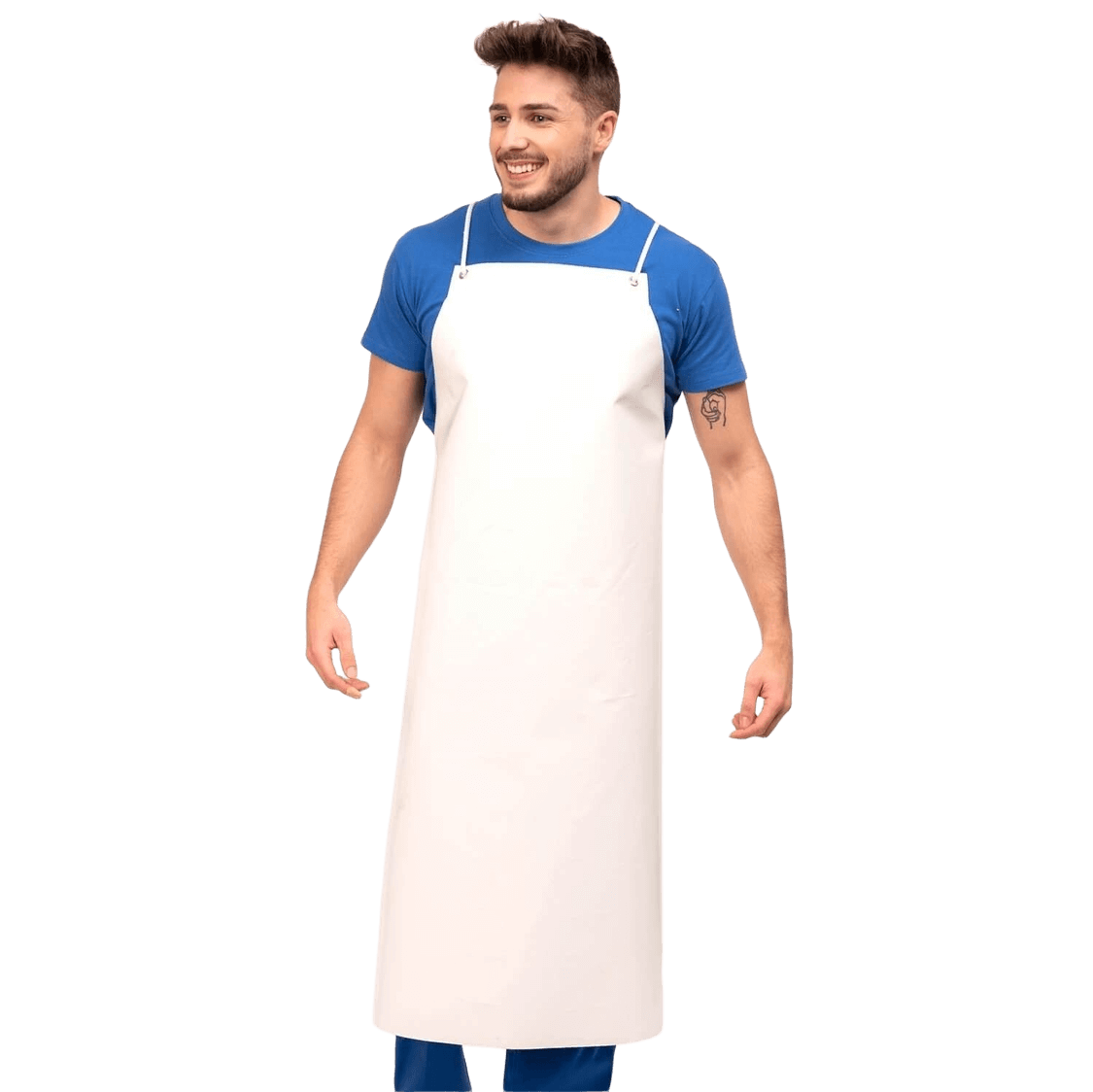 Delantal impermeable largo