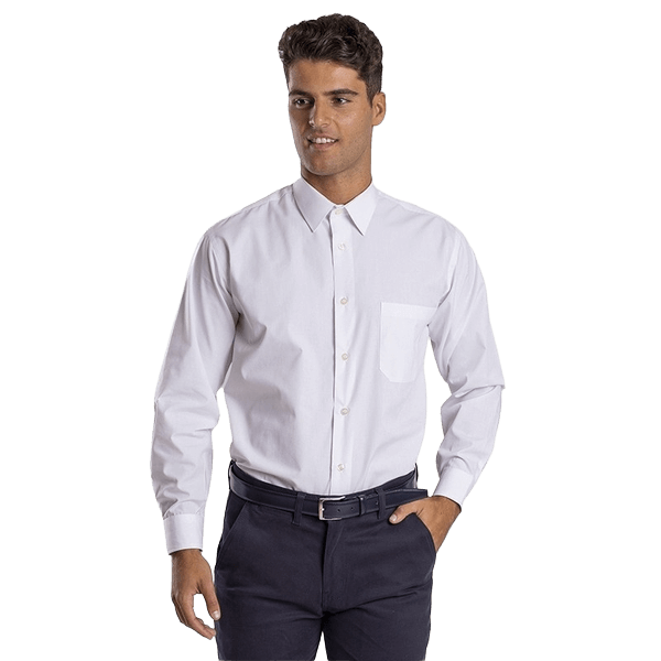 Camisa Clásica Hombre Manga Larga