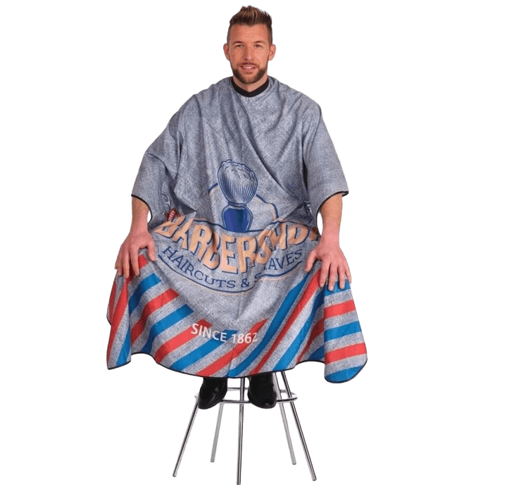 Capa barber tejano