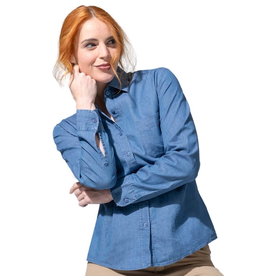 Camisa Denim Mujer