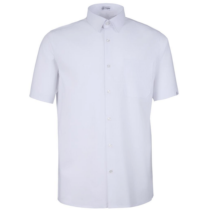 Camisa Hombre Cuello Camisero Manga corta Regular Fit